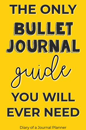 Bullet journal guide
