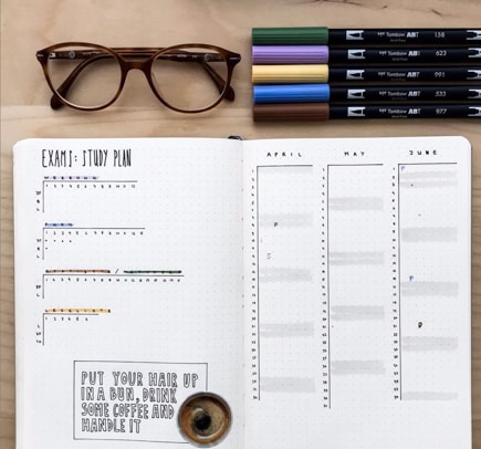 Student Tracker Bullet Journal