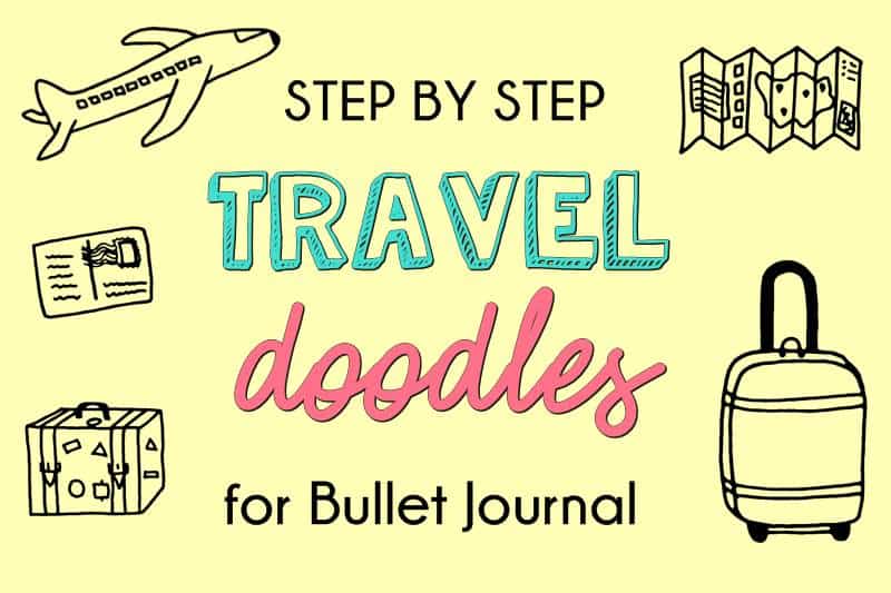 Bullet Journal Travel Doodles