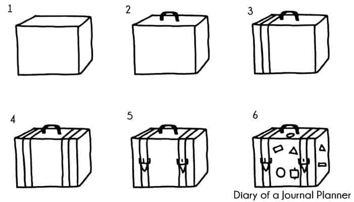 Travel Adventure Line Drawing: 150 Step-By-Step Doodles for Journals & Sketchbooks [Book]