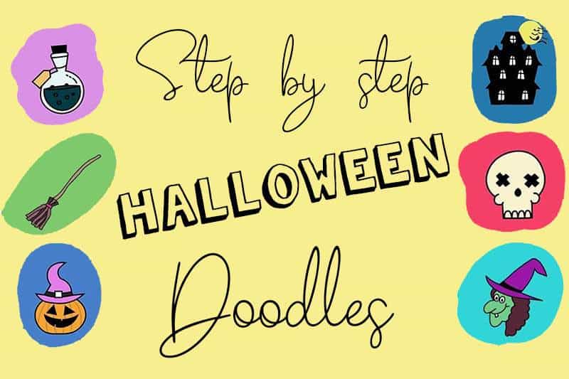 Easy Halloween Doodles Anyone Can make