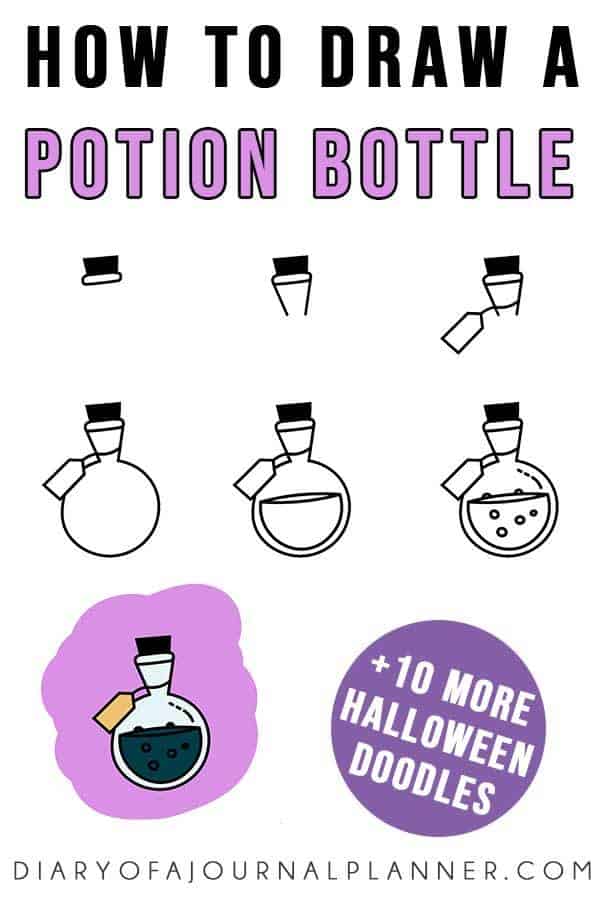 Potion bottle doodle