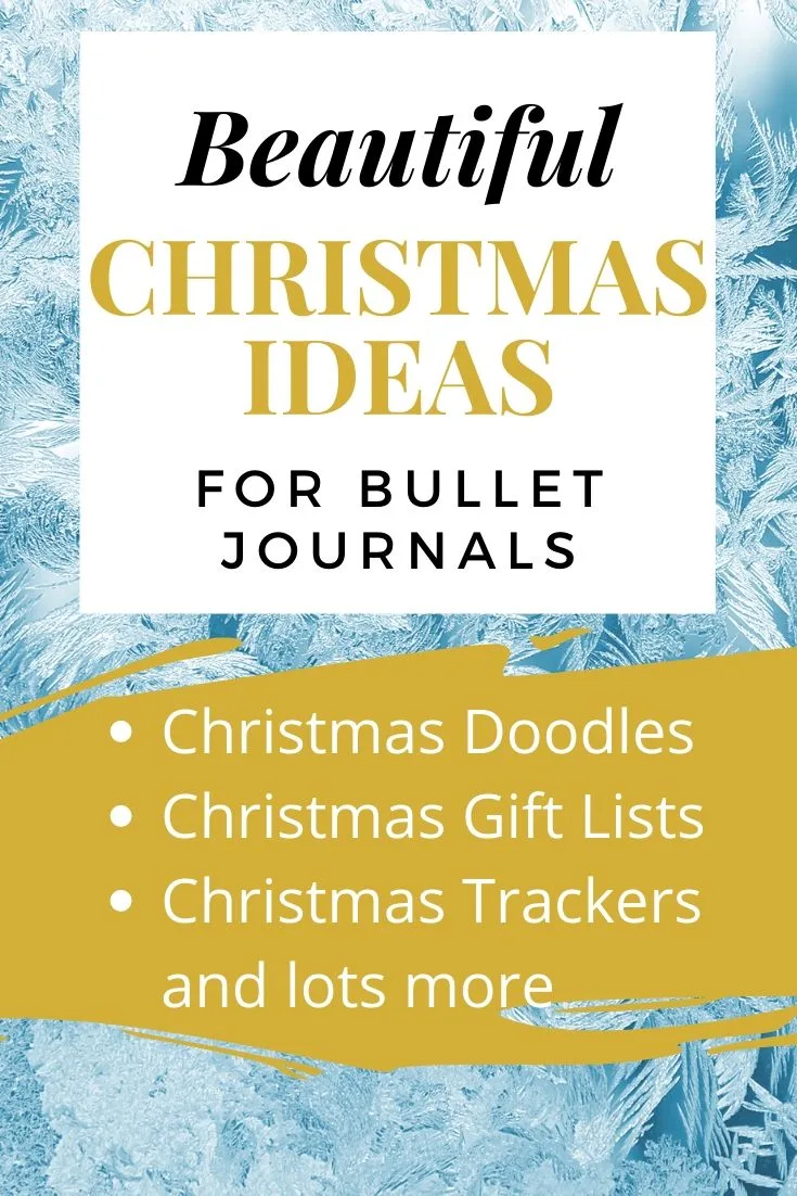 Christmas Ideas For Bullet Journal