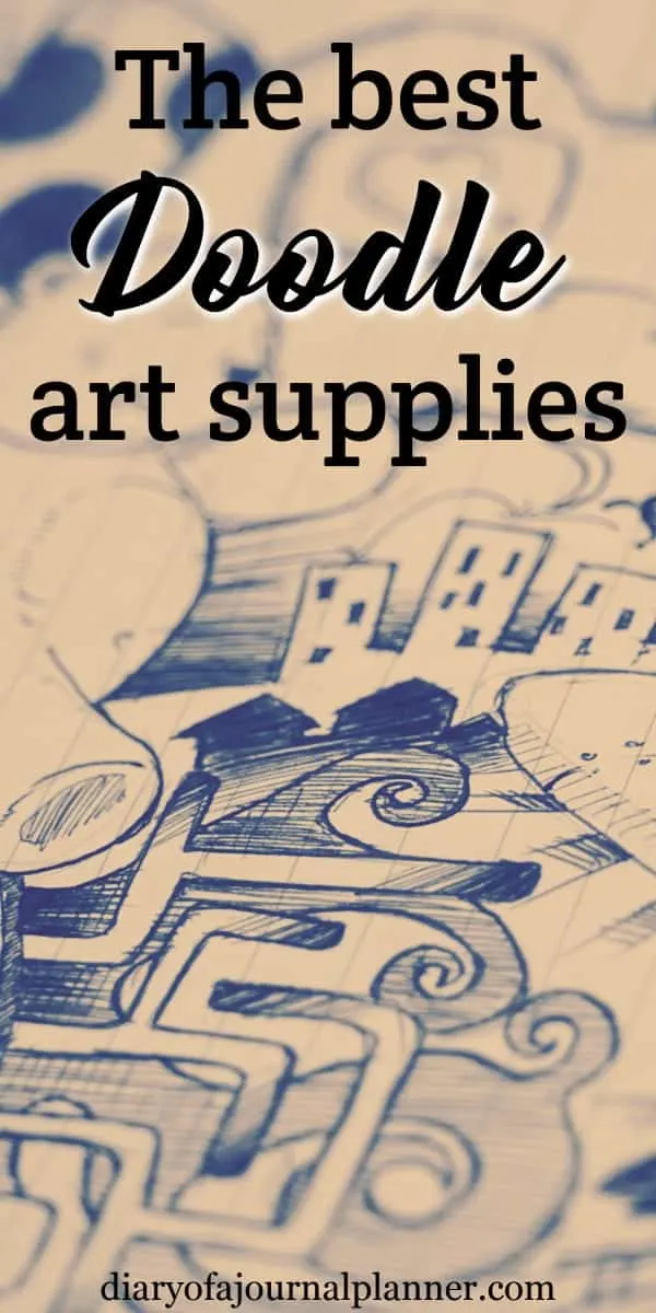 art supplies for doodle lovers