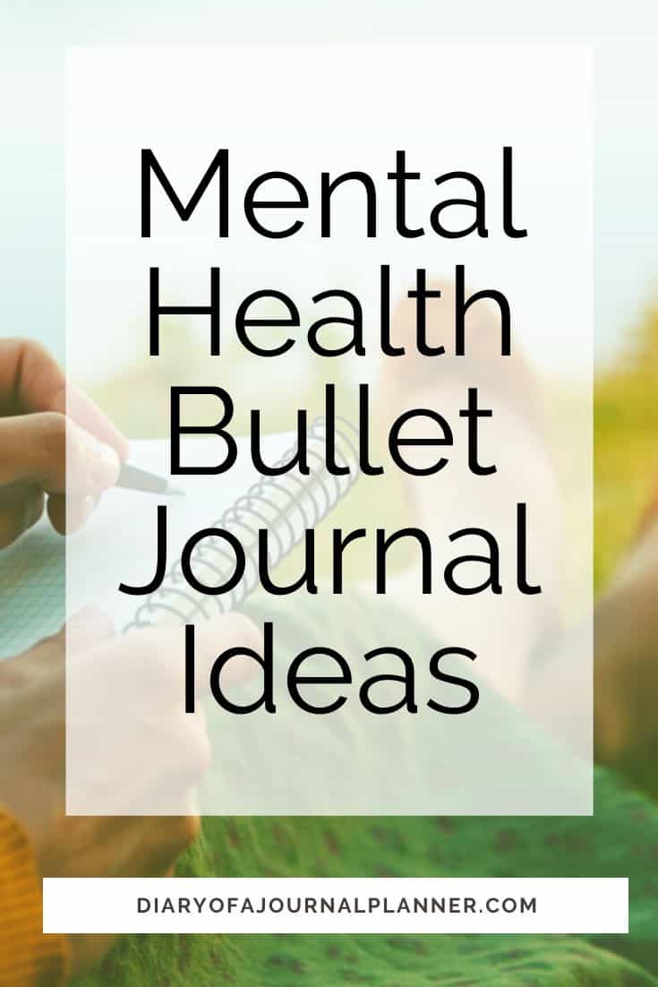 Bullet Journal Pages For Mental Health