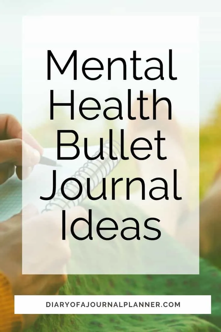 Bullet Journal Pages For Mental Health