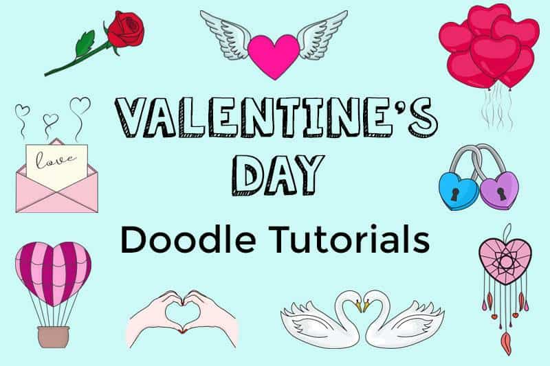 Valentines Day. Holidays. Drawings. Pictures. Drawings ideas for kids. Easy  and simple.