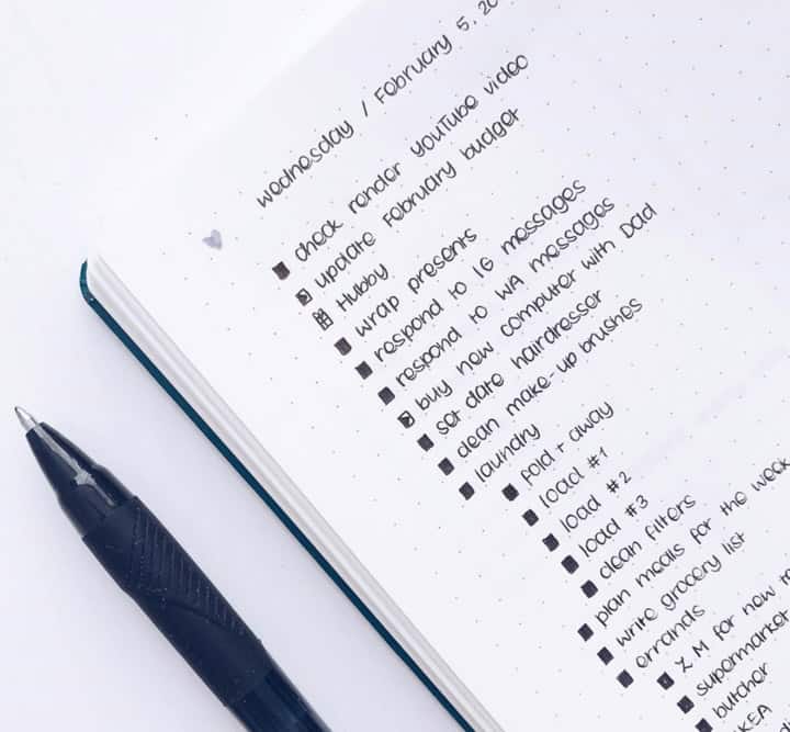 How to Craft a Better To-Do List - Bullet Journal