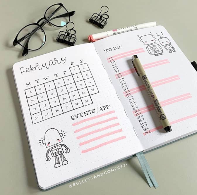 How to Use a Running To Do List in Your Bullet Journal ⋆ The Petite Planner