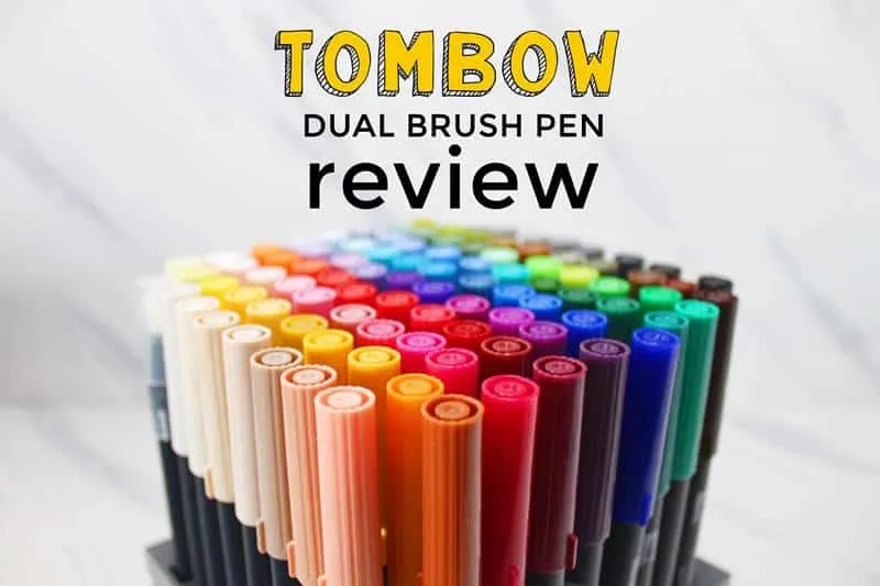 Honest Tombow Dual Brush pen review