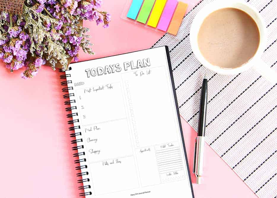 Get Organized With A Bullet Journal To Do List (With Free To Do List Printable)