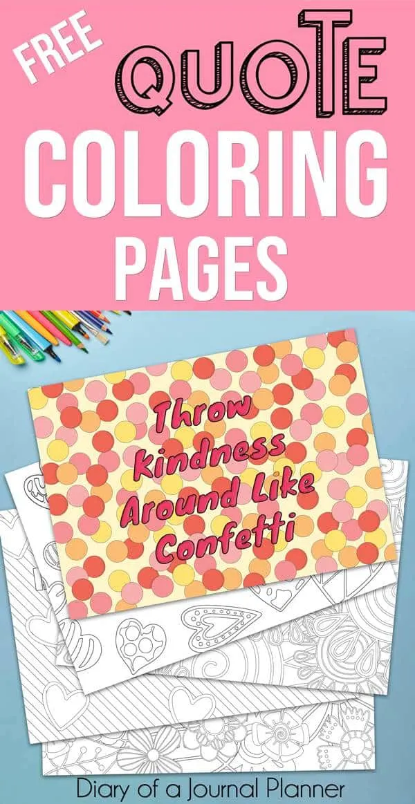 71 Cute Coloring Pages With Quotes  Latest