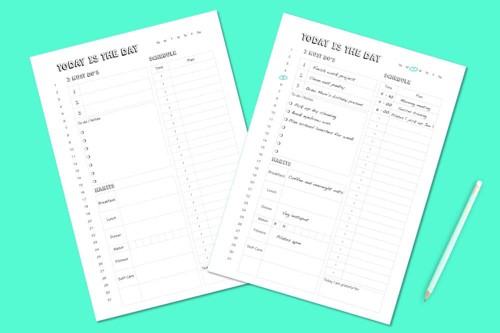 Bullet Journal Daily Log Ideas (15 Daily Spreads To Try in 2024)