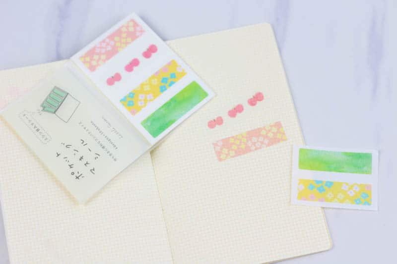 little garden washi stickers