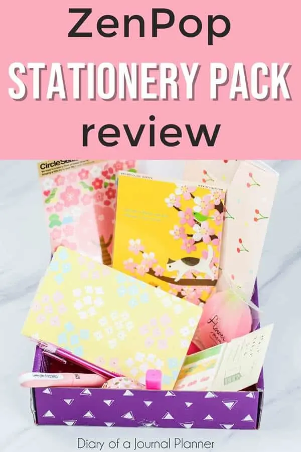 Review of ZenPop stationery pack