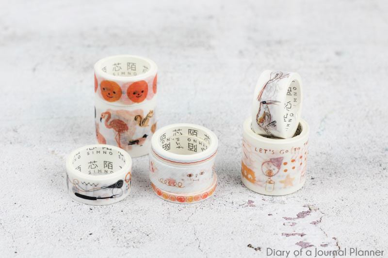 fall washi tape set