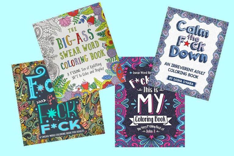 Best 11 Swear Word Coloring Books For Adults To Relax And Laugh