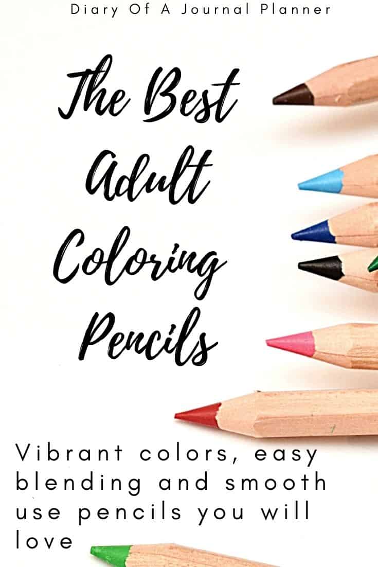 The best adult coloring Pencils