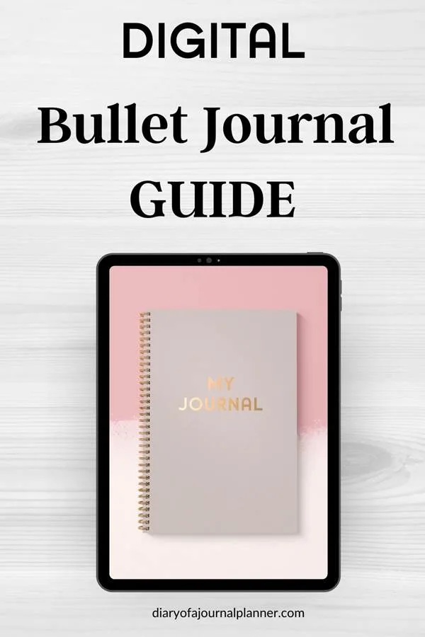 How to start with digital bullet journal