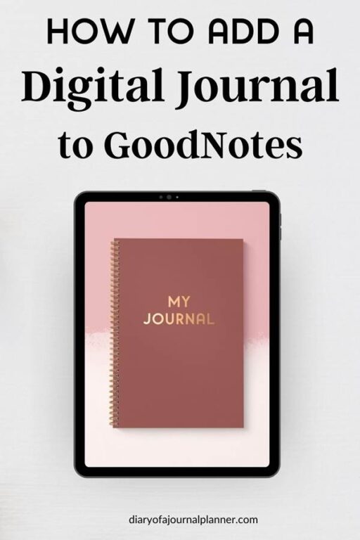 How to add Digital Planner To GoodNotes November 2024