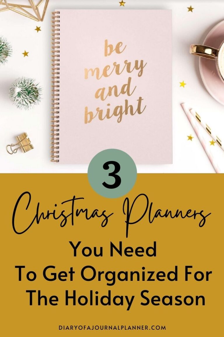 3 Christmas Planners You Need To Get Organized For The Holiday Season