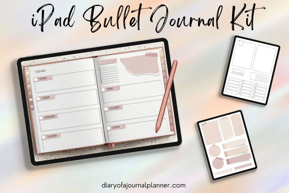 iPad Bullet Journal Spreads