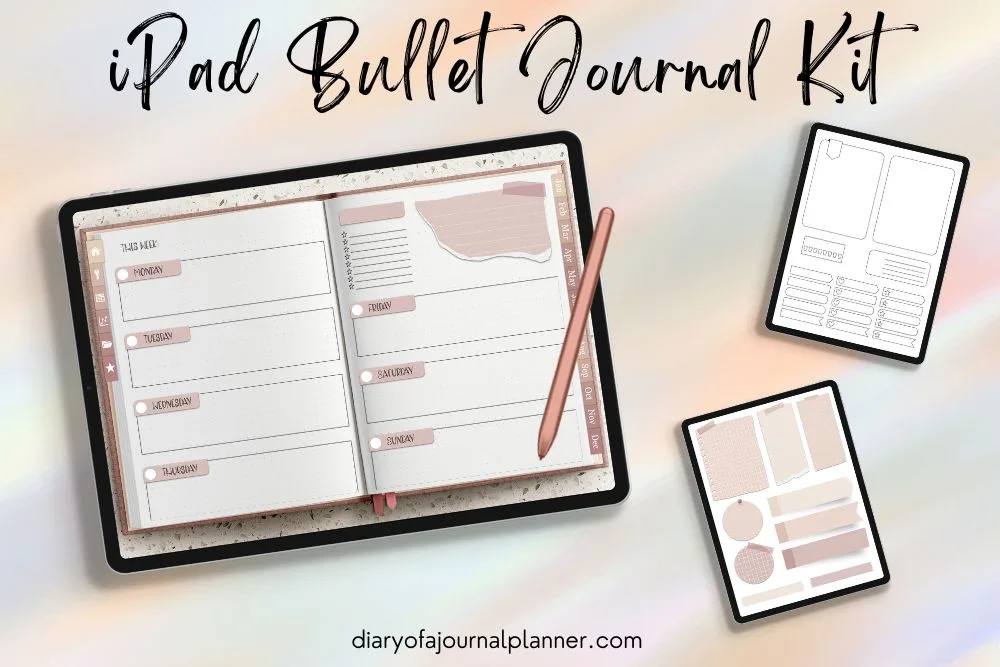 Pre-made Bullet Journal Undated - Sage – TheJournalClub