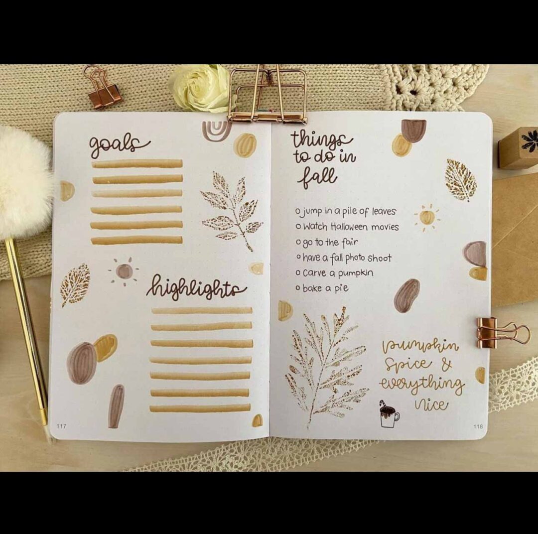 Beautiful Fall Bullet Journal Ideas You Have To Try