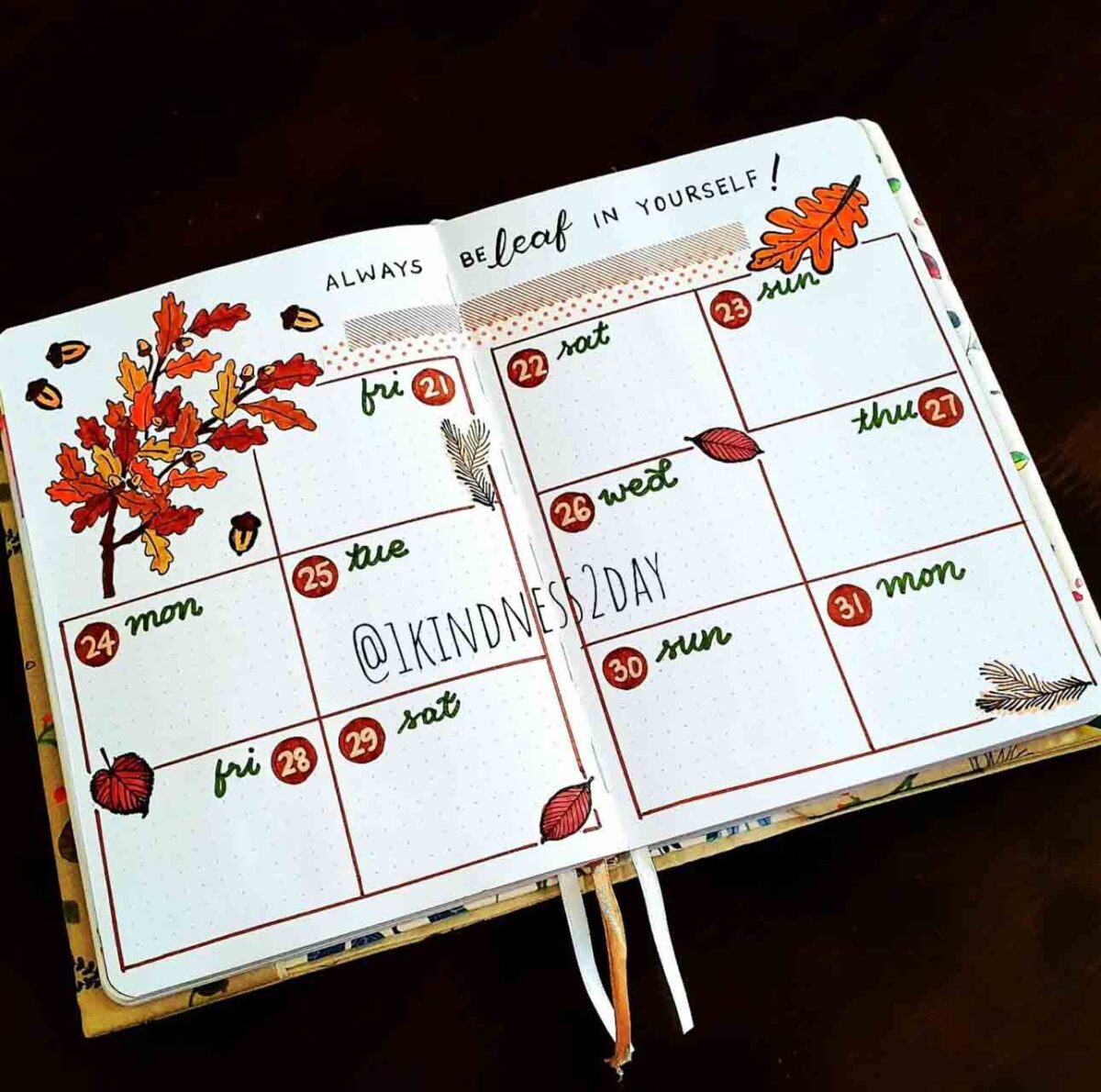 Beautiful Fall Bullet Journal Ideas You Have To Try