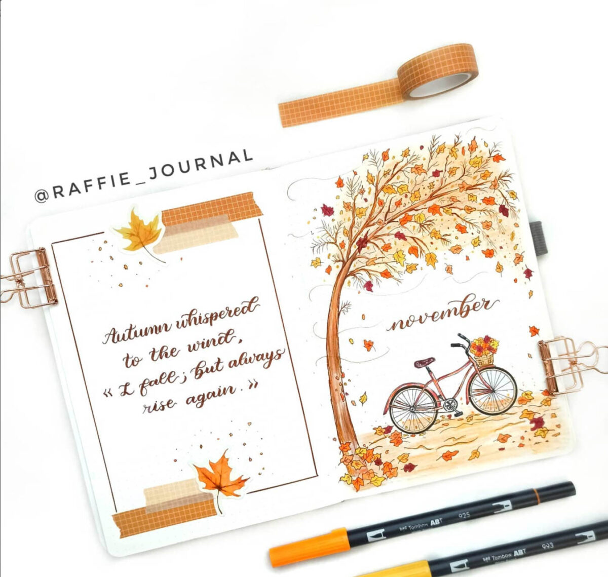 November Bujo Cover Page Ideas