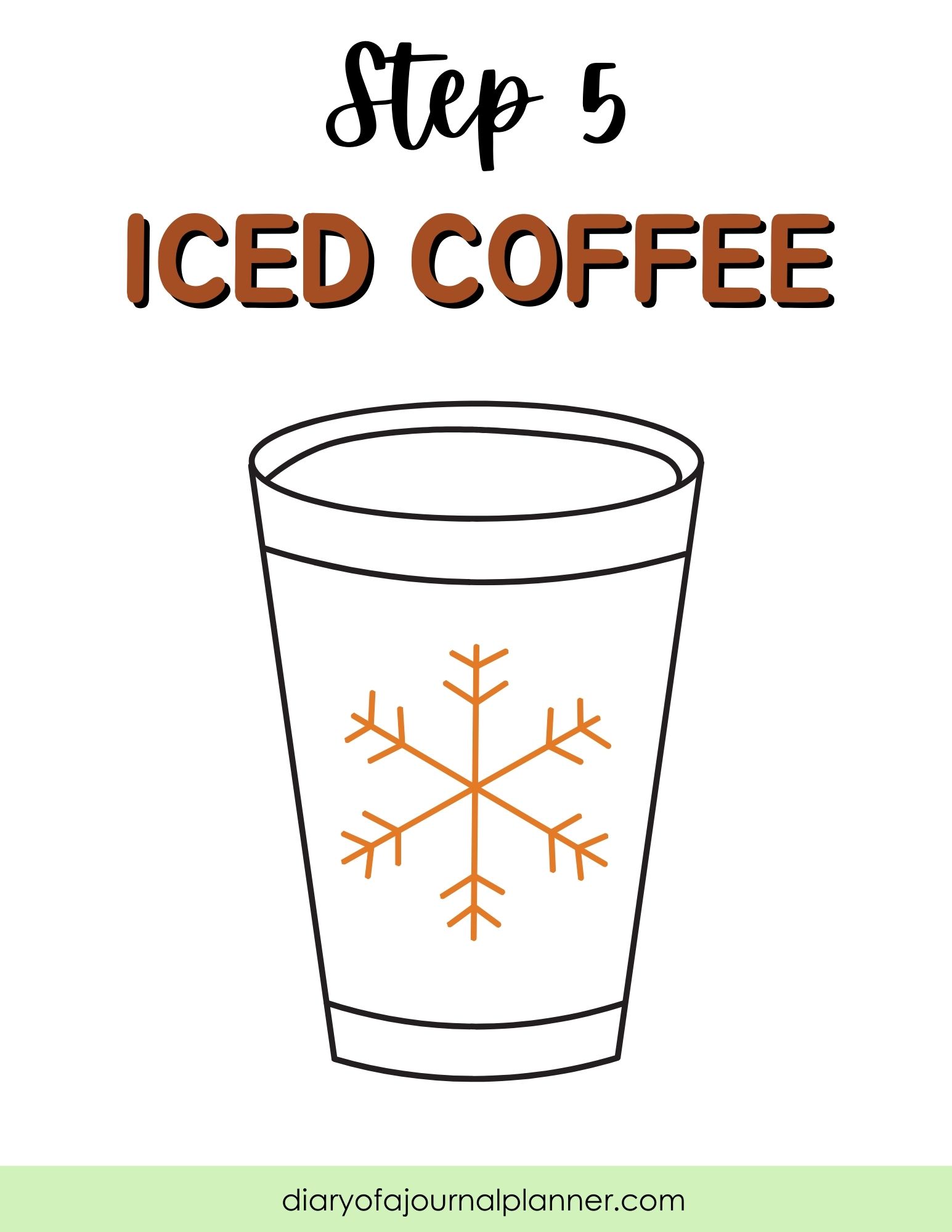 Step 5- How To Draw A winter drink