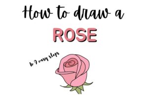 How To Draw A Rose Doodle