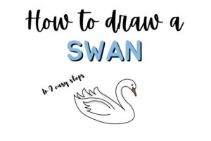 How To Draw A Swan Doodle