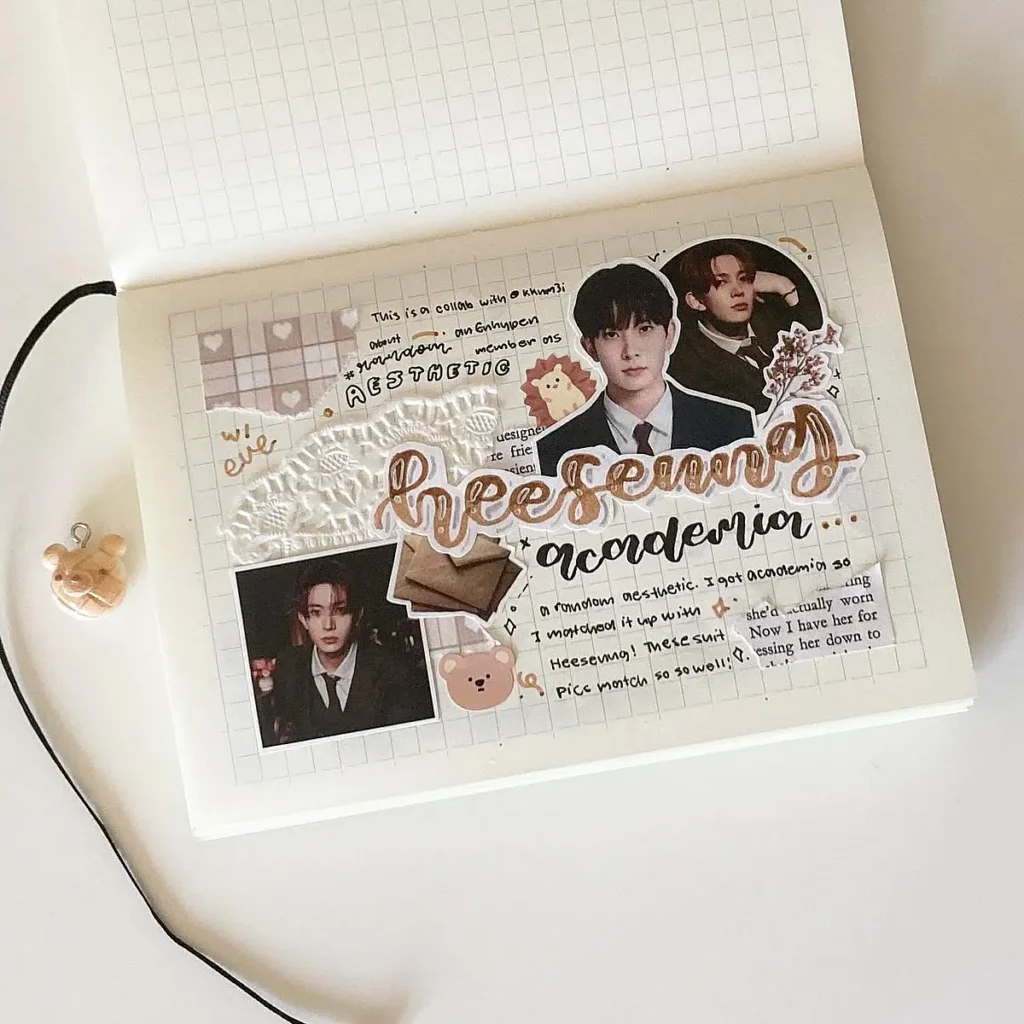 enhypen member journal