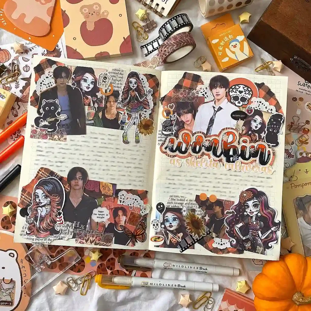 kpop band journal