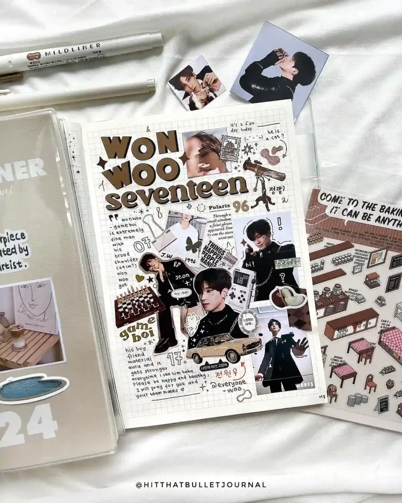 kpop seventeen journal