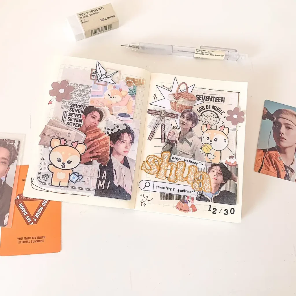 seventeen k-pop journal