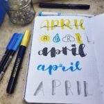 April Headers: Cute & Aesthetic Bullet Journal Headers