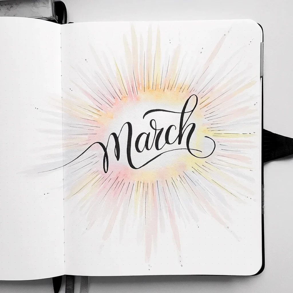 Aura bullet journal Cover Idea