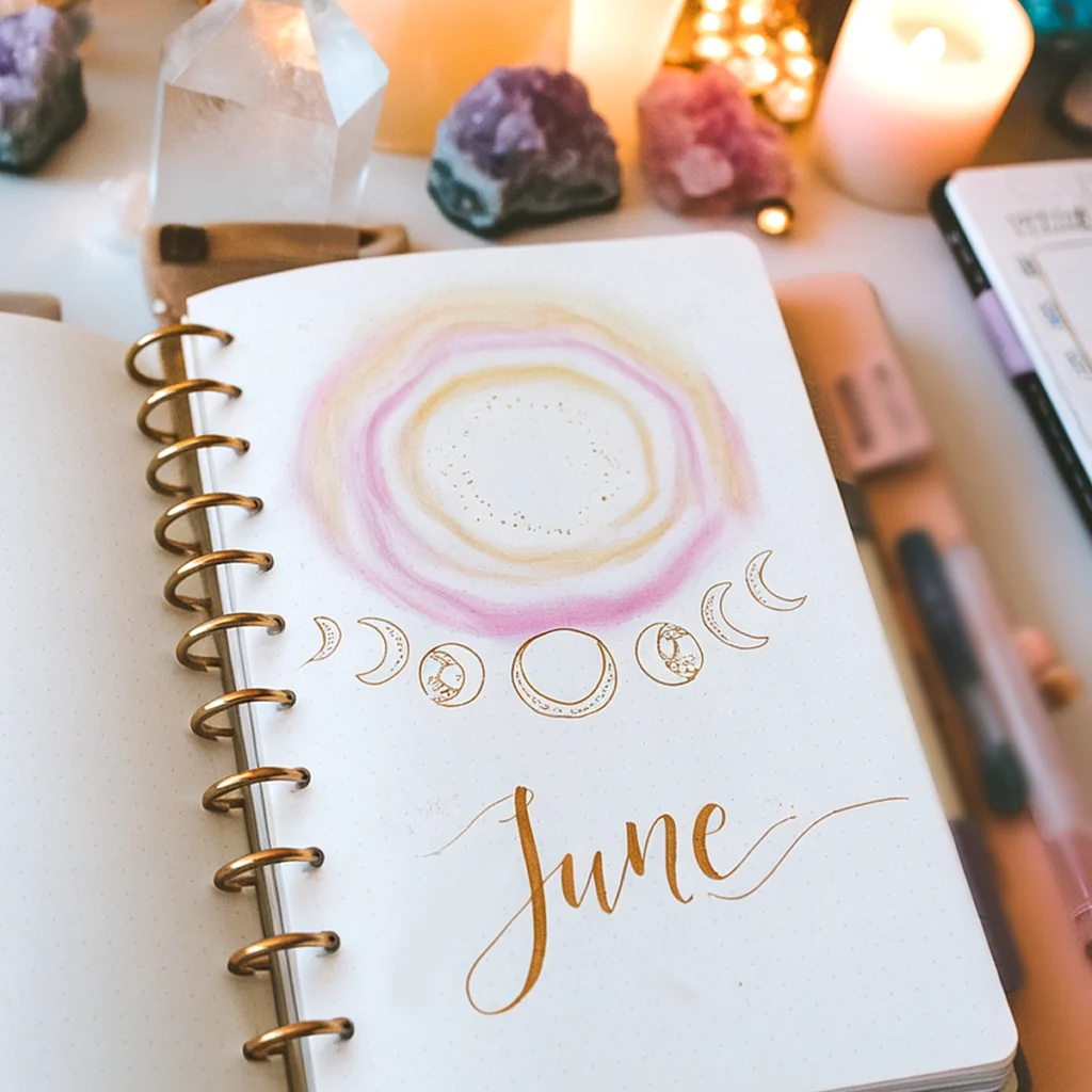 Bujo Aura Cover June