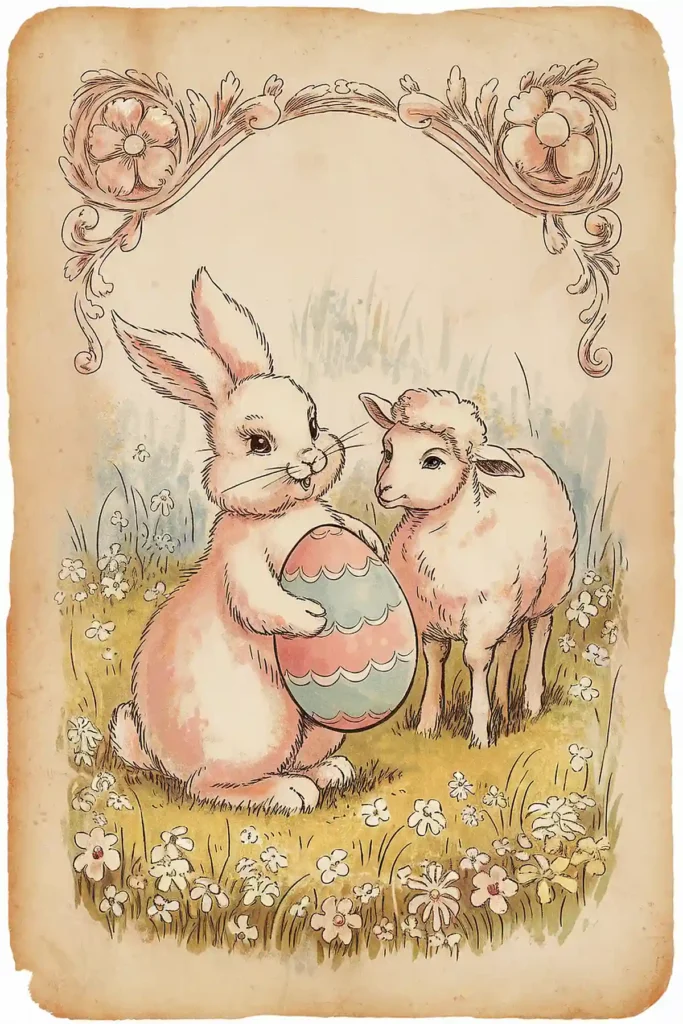 Victoria Easter Postcards