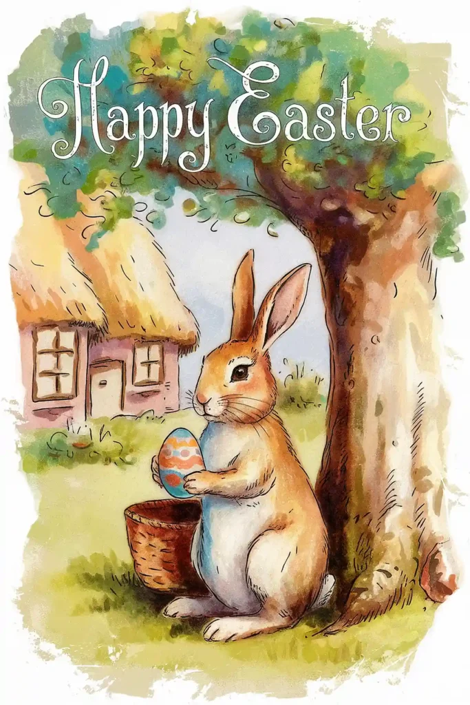 Easter Vintage Image