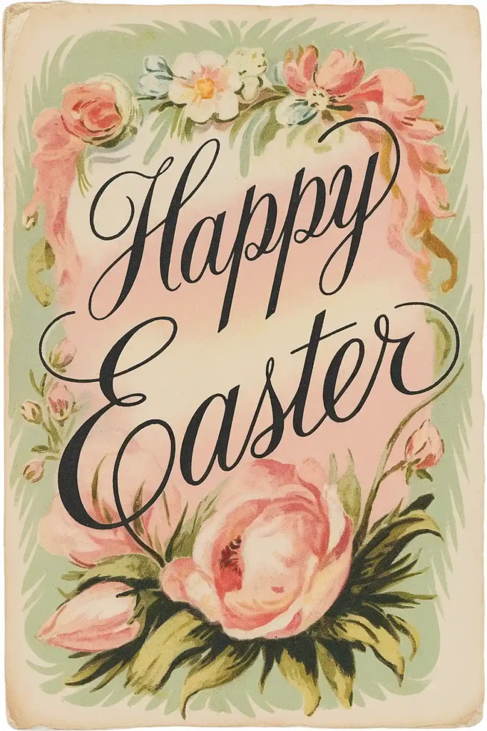 Post Card Easter vintage image