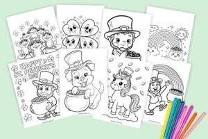 St. Patrick’s Day Coloring Pages Free