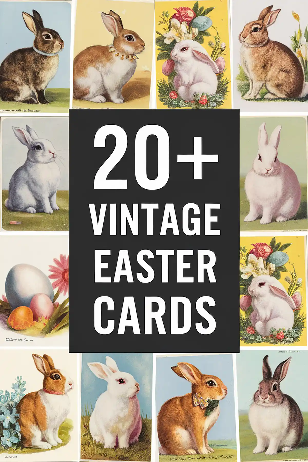 Adorable Vintage Easter Cards, postcards and greetings