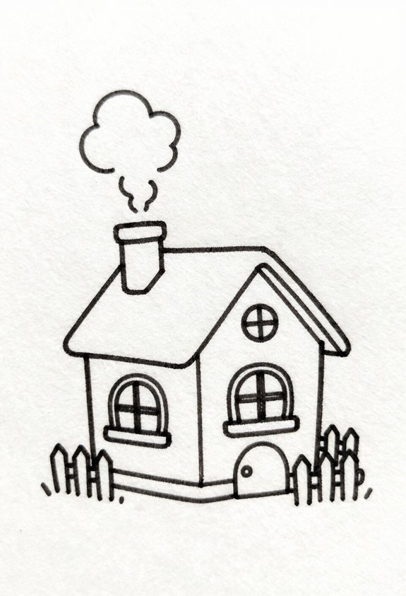 cozy chimney tiny house