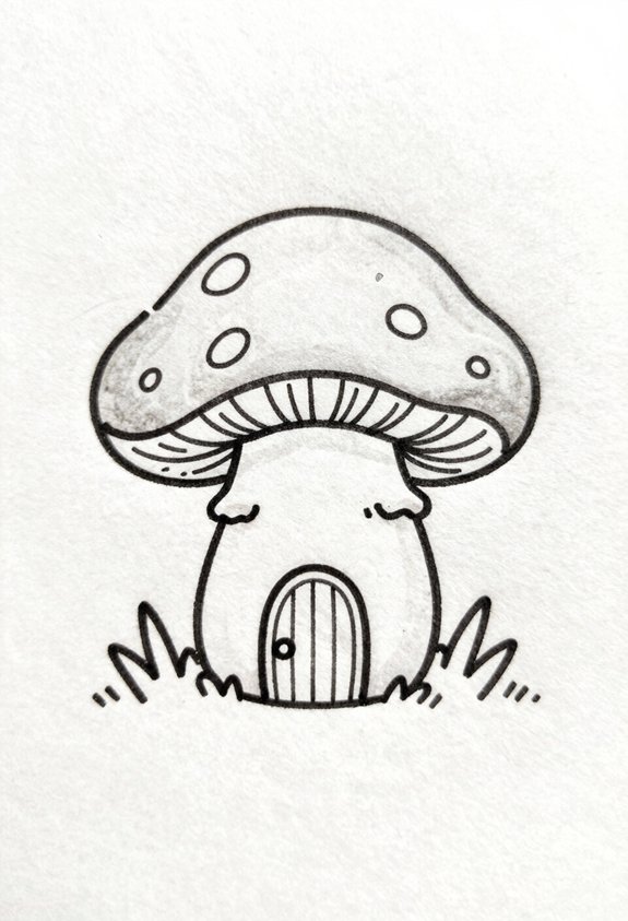 cozy magical mushroom homes