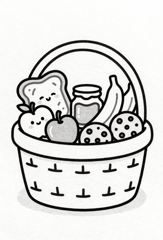 delicious picnic snacks await