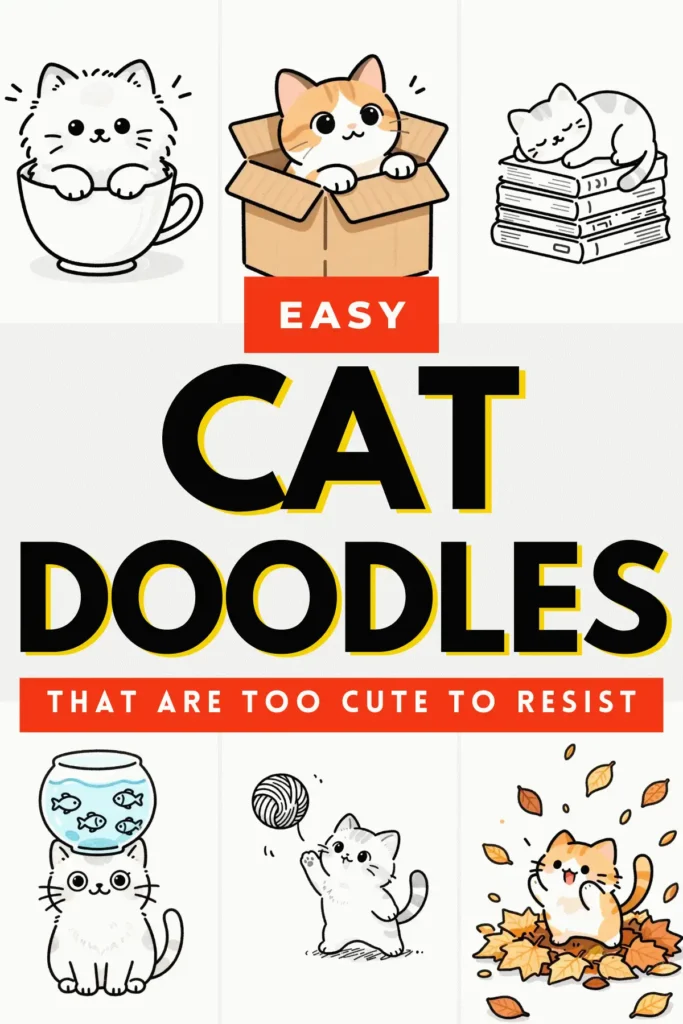 cat doodle ideas