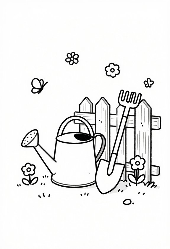 gleaming garden tools collection